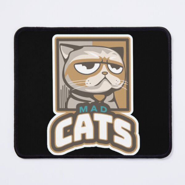 Item preview, Mad Cats - Grumpy Esports Style Feline designed and sold by GenZFashion000.