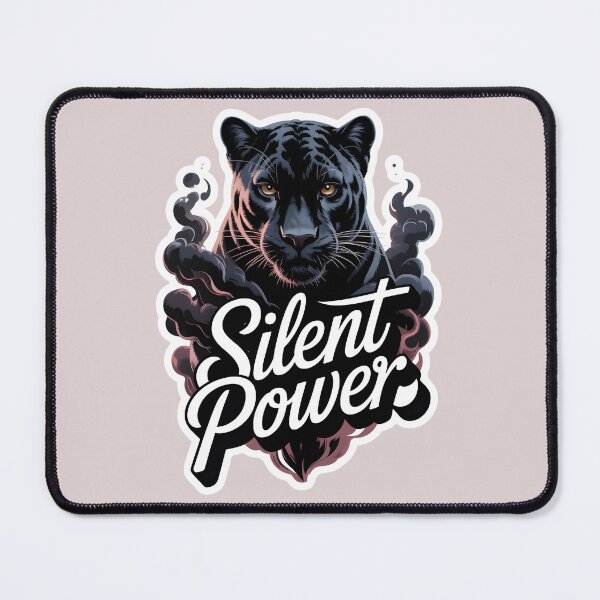Item preview, Silent Power Black Panther designed and sold by SurajDesigns.