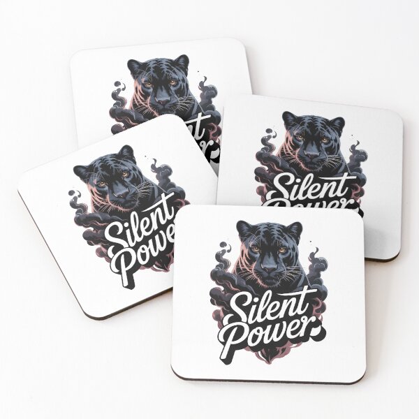 Item preview, Silent Power Black Panther designed and sold by SurajDesigns.