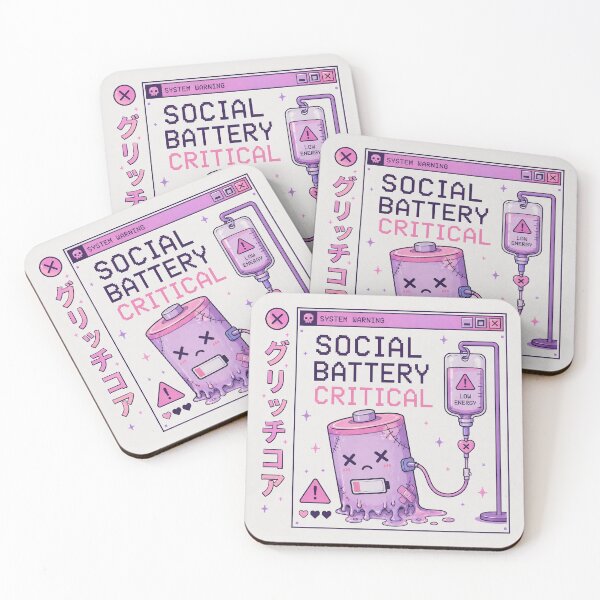 Item preview, Pastel Goth Battery Mascot designed and sold by HeyChickasClubX.