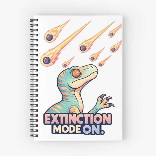 Item preview, Dinosaur Extinction Retro Prehistoric Graphic designed and sold by SoftSproutstu.