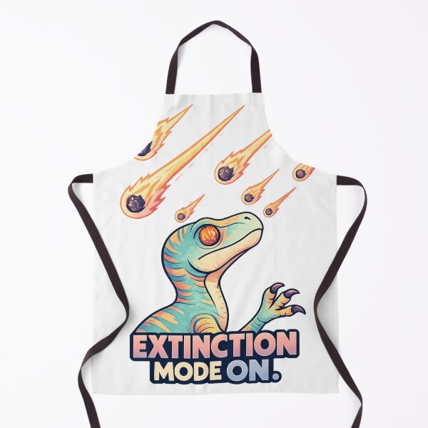 Item preview, Dinosaur Extinction Retro Prehistoric Graphic designed and sold by SoftSproutstu.