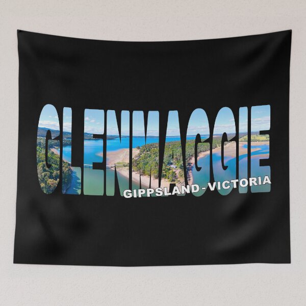 Item preview, GLENMAGGIE Gippsland Victoria - Point and Bridge on Lake Glenmaggie designed and sold by Adam Gormley.