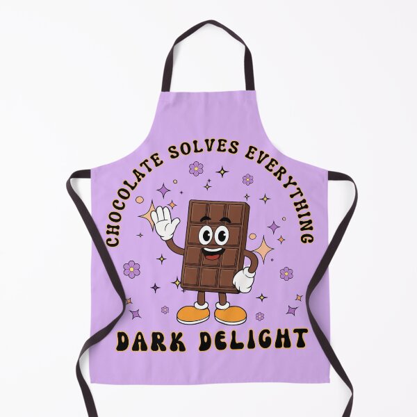 Item preview, Chocolate Solves Everything, dark delight, chocolate lovers designed and sold by Shedronpanda.