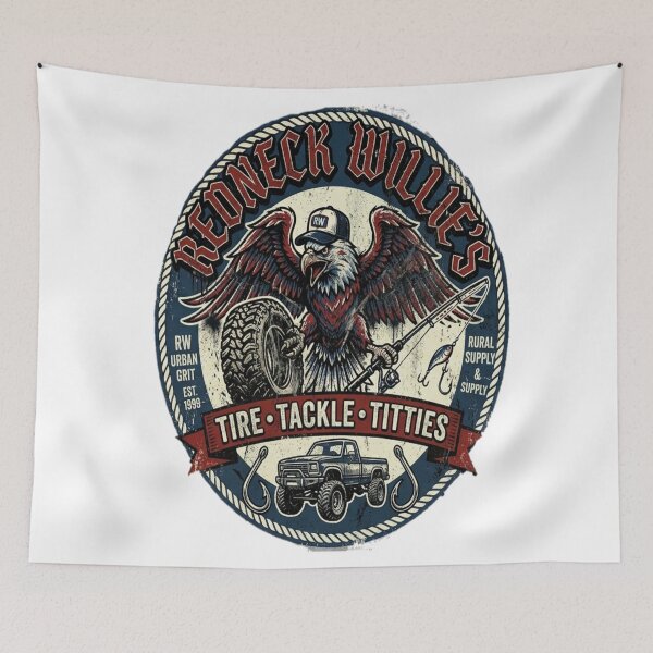Item preview,  Redneck Willie's Logo designed and sold by KHustle.