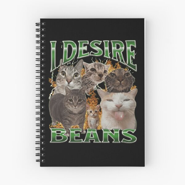Item preview, I Desire Beans Funny Cat Meme Vintage 90s Bootleg Rap Tee designed and sold by haitrieuic96.