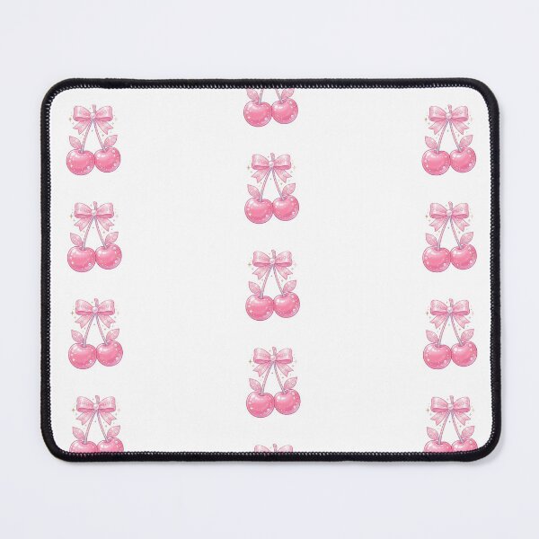 Item preview, Coquette Cherries with Ribbons and Pearls - Soft Girl Aesthetic designed and sold by AidaAviles.