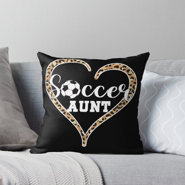 Item preview, Leopard Heart Soccer Aunt T-Shirt designed and sold by LarryMBrown.