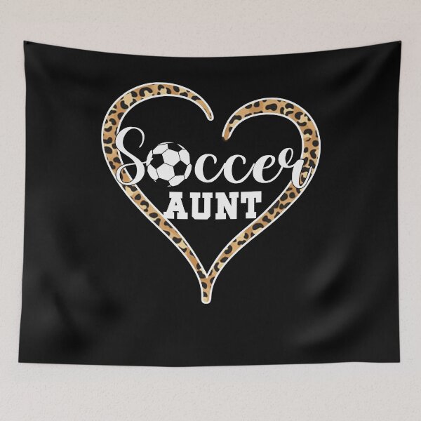 Item preview, Leopard Heart Soccer Aunt T-Shirt designed and sold by LarryMBrown.