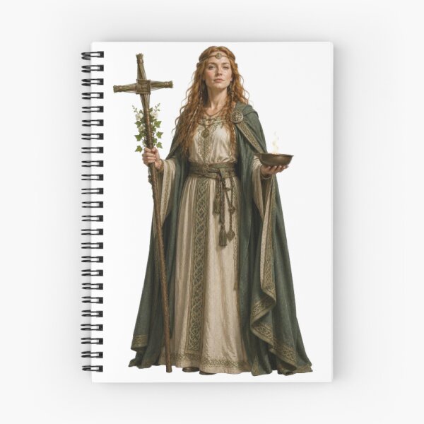 Item preview, Brigid Celtic Goddess Fire Poetry Healing Mythology Design designed and sold by The Dark Files.