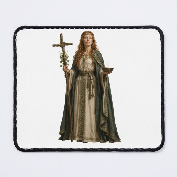 Item preview, Brigid Celtic Goddess Fire Poetry Healing Mythology Design designed and sold by The Dark Files.
