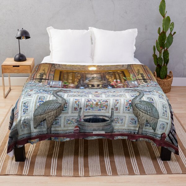 Item preview, Khai Dinh Tomb, Hue - Imperial Mosaic Architecture | Vietnam Gothic Heritage Art designed and sold by Ross.A.Campbell.