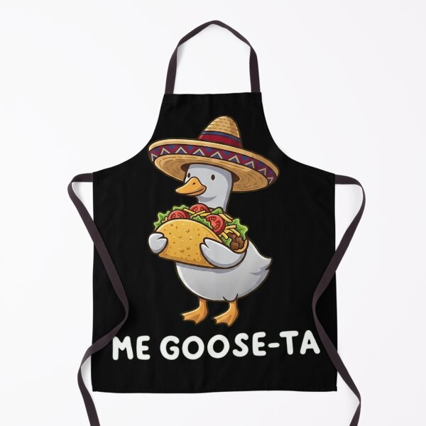 Item preview, Funny Me Goose-ta Taco Goose Sombrero Mexican Food Pun designed and sold by haitrieuic96.