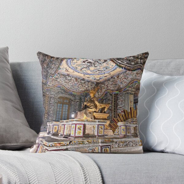 Item preview, Khai Dinh Tomb, Hue - Imperial Mosaic Architecture | Vietnam Gothic Heritage Art designed and sold by Ross.A.Campbell.