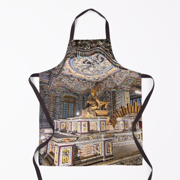 Item preview, Khai Dinh Tomb, Hue - Imperial Mosaic Architecture | Vietnam Gothic Heritage Art designed and sold by Ross.A.Campbell.