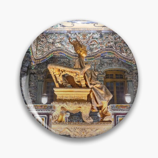 Item preview, Khai Dinh Tomb, Hue - Imperial Mosaic Architecture | Vietnam Gothic Heritage Art designed and sold by Ross.A.Campbell.