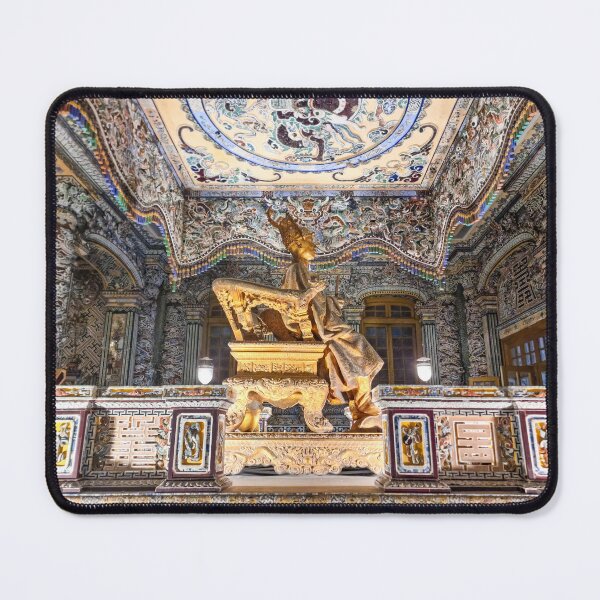 Item preview, Khai Dinh Tomb, Hue - Imperial Mosaic Architecture | Vietnam Gothic Heritage Art designed and sold by Ross.A.Campbell.