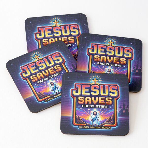 Item preview, Retro Jesus Game designed and sold by 3XVI.