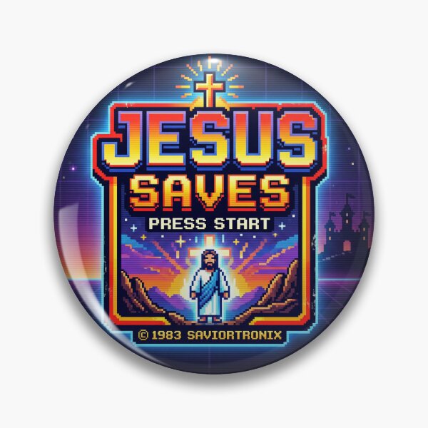 Item preview, Retro Jesus Game designed and sold by 3XVI.