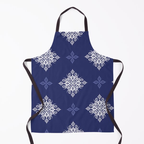 Item preview, Blue Ornamental Floral Seamless Pattern Design designed and sold by PowerAntShop.