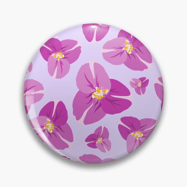 Item preview, Purple heart flower designed and sold by chuanartstation.