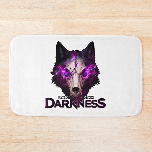 Item preview, Born From Darkness Cosmic Wolf Skull designed and sold by SurajDesigns.