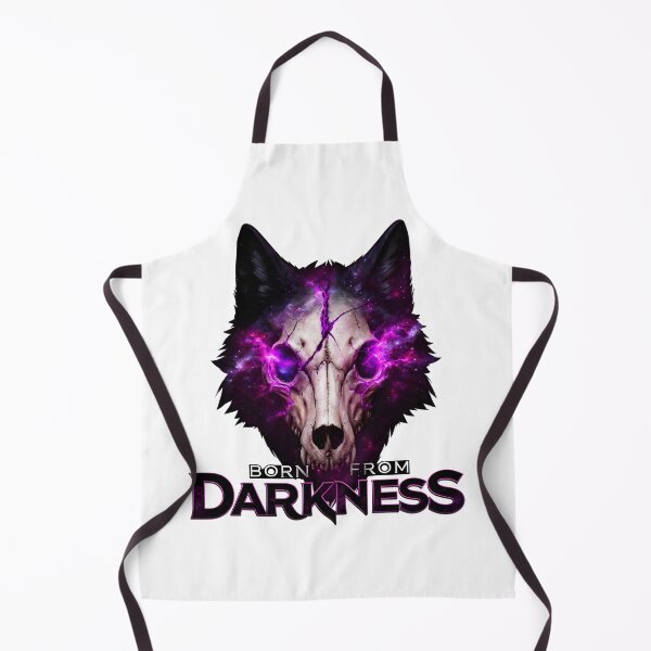 Item preview, Born From Darkness Cosmic Wolf Skull designed and sold by SurajDesigns.