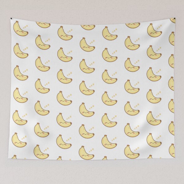 Item preview, Banana Mood Sticker | Cute Kawaii Fruit Aesthetic designed and sold by CutePrintCorner.