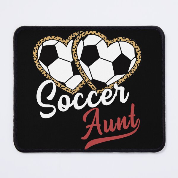 Item preview, Leopard Heart Soccer Aunt Graphic Tee designed and sold by LarryMBrown.