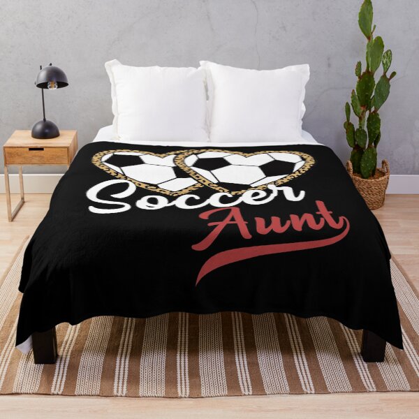 Item preview, Leopard Heart Soccer Aunt Graphic Tee designed and sold by LarryMBrown.