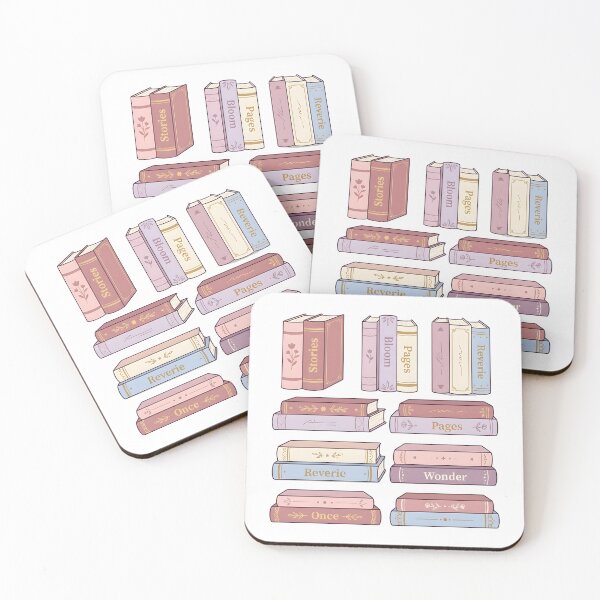 Item preview, Pastel Book Stack Booktok Reader designed and sold by Byte-shirt.