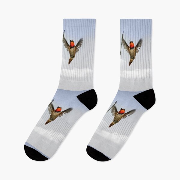 Item preview, Anna's Hummingbird in Flight designed and sold by CarolM.