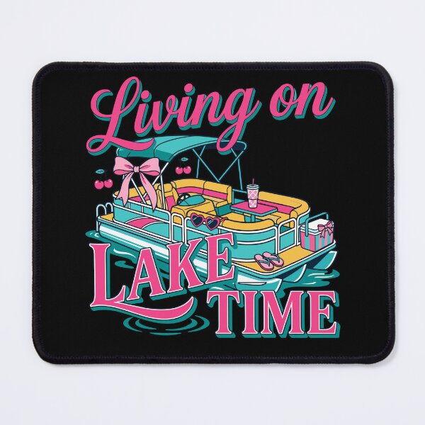 Item preview, Preppy Pontoon Boat Lake Life Summer designed and sold by KroghDs.