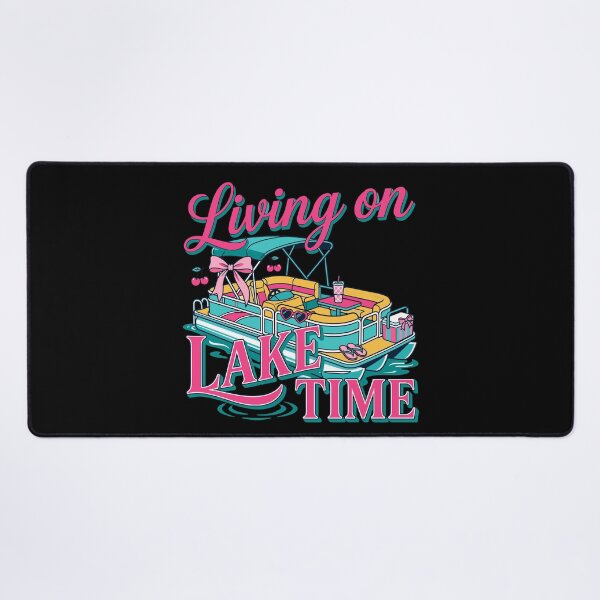 Item preview, Preppy Pontoon Boat Lake Life Summer designed and sold by KroghDs.