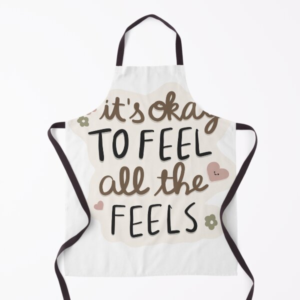 Item preview, It’s Okay To Feel All The Feels Cute Mental Health Quote designed and sold by Barelythere2324.