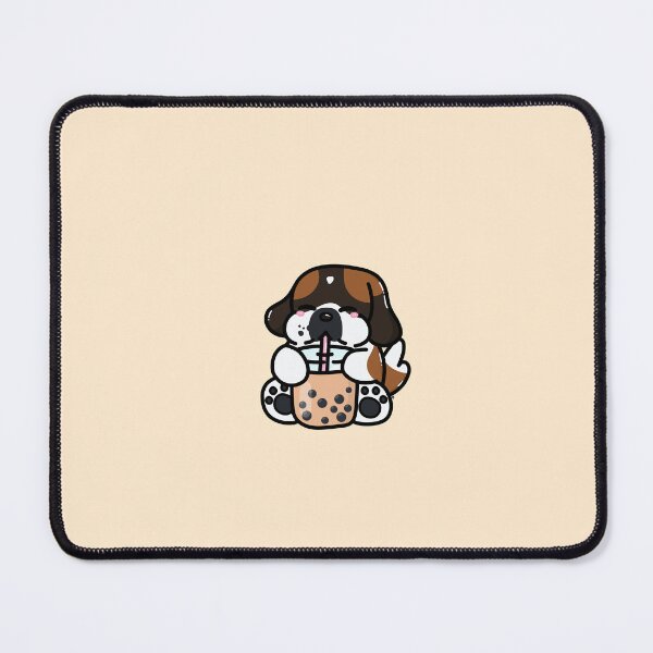 Item preview, Saint Bernard Drinking Bubble Tea designed and sold by moose-dog.
