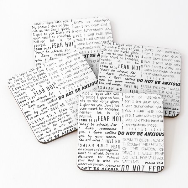 Item preview, Do not be afraid - Bible verses Mug Shirt Bag Sticker designed and sold by HisDesignCo.