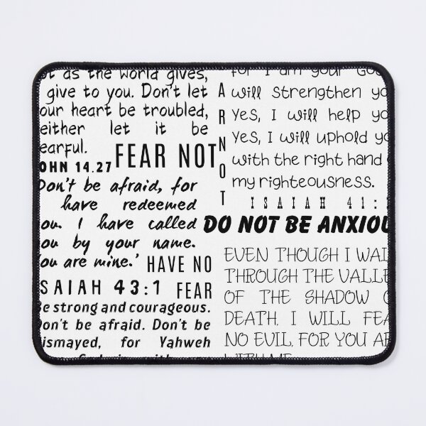 Item preview, Do not be afraid - Bible verses Mug Shirt Bag Sticker designed and sold by HisDesignCo.