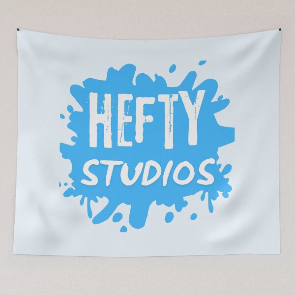 Item preview, Hefty Studios (Splatter Logo) designed and sold by Laura Camera Obscura.
