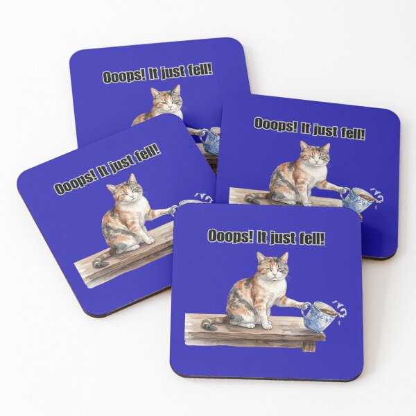 Item preview, Innocent Cat Flipping Coffee Cup  designed and sold by TB-73.