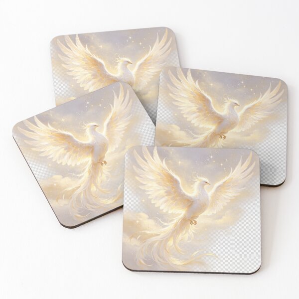 Item preview, Majestic Golden Phoenix Rising in Clouds  designed and sold by AwakenFah.