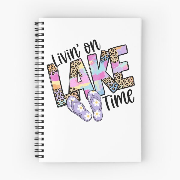 Item preview, Livin on Lake Time Preppy Leopard Flip Flops designed and sold by KroghDs.