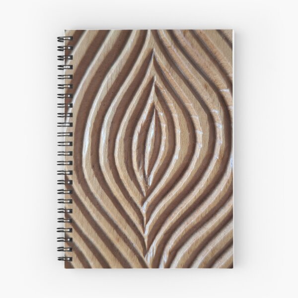 Item preview, Carved Wood Ripple — Geometric Relief Pattern designed and sold by darryllouis245.