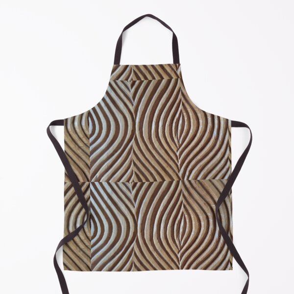 Item preview, Carved Wood Ripple — Geometric Relief Pattern designed and sold by darryllouis245.