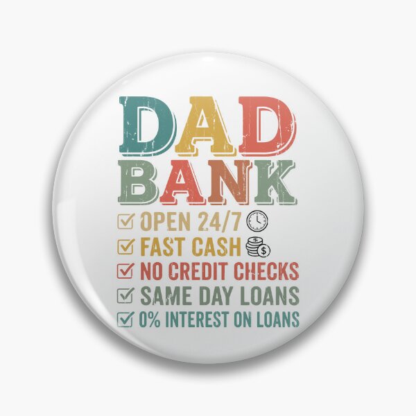 Item preview, Dad Bank designed and sold by Chromarist.
