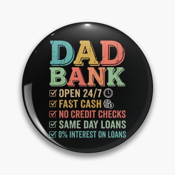 Item preview, Dad Bank designed and sold by Chromarist.