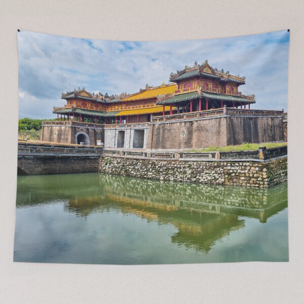Item preview, Meridian Gate, Hue - Ngọ Môn Imperial Palace | Vietnam UNESCO Heritage Art designed and sold by Ross.A.Campbell.