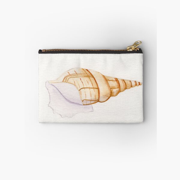 Item preview, Single cone shell with white background designed and sold by KPierceArt.