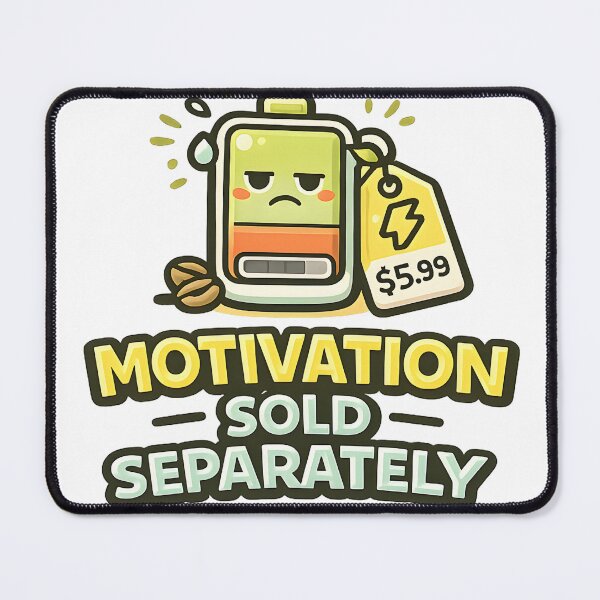 Item preview, Funny Anti Motivation Shirt Motivation Sold Separately Lazy Humor Tee for Introverts designed and sold by Denik Daily Crisis.