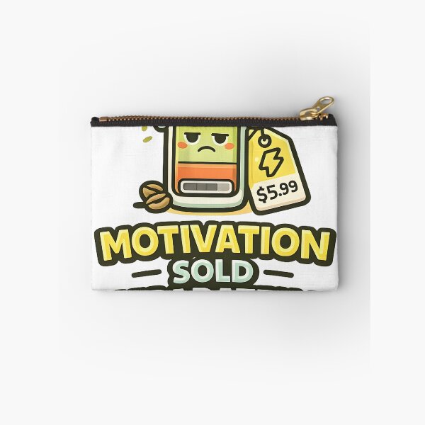 Item preview, Funny Anti Motivation Shirt Motivation Sold Separately Lazy Humor Tee for Introverts designed and sold by Denik Daily Crisis.